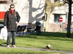 Amsterdam 25 januari 2007
Barry hay aan het wandelen met zijn 2 honden.