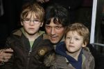 Amsterdam 21 januari 2007
Premiere Arthur in Tuschinski. Bas Westerweel met zoon (r)