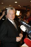 Amsterdam 19 februari 2007
Bram Moszkowicz geeft persconferentie in het Holiday inn waar hij oa vertelt dat hij stopt met de verdediging van Willem Holleeder.
Peter Smulders bv