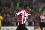 Eindhoven, 20 Februari 2007 Champions Leaguewedstrijd
PSV-FC Arsenal 1e ronde Eindstand 1-0 Seizoen 2006/2007
Edison Mendez heeft in de 63e minuut PSV op 1-0 gebracht