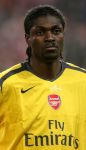 Eindhoven, 20 Februari 2007 Champions Leaguewedstrijd
PSV-FC Arsenal 1e ronde Eindstand 1-0 Seizoen 2006/2007
Emmanuel Adebayor