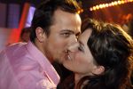 Hilversum 19 januari 2007
Sterrendansen op het ijs van sbs6 in studio 24. Geert Hoes met vriendin Manuela
