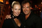 Uitgeest 17 januari 2007
Gerard Joling en Denise Boekhoffbij feest Henk Geels in bobs saloon.