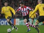 Eindhoven, 20 Februari 2007 Champions Leaguewedstrijd
PSV-FC Arsenal 1e ronde Eindstand 1-0 Seizoen 2006/2007
Jason Culina