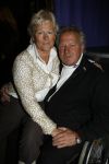 Uitgeest 17 januari 2007
Koos Alberts met zijn vrouw Joke bij feest Henk Geels in Bobs saloon.