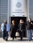 Amstelveen 25 januari 2007
SBS 6 is bezig met programma met afvallen en bekende nederlanders. Renee de Haan Mark Dakriet Menno Kohler en Barbara de Loor verlaten special sports na een training.