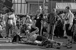 Eindhoven, 1986 Carnaval
Wedstrijd tussen de teams van PSV en EVV Eindhoven op het stationskwartier
