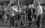 Eindhoven, 1986 Carnaval
Wedstrijd tussen de teams van PSV en EVV Eindhoven op het stationskwartier