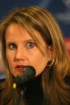 Eindhoven, 20 Februari 2007 Champions Leaguewedstrijd
PSV-FC Arsenal 1e ronde Eindstand 1-0 Seizoen 2006/2007
Tolk bij de persconferentie Priscilla Janssens