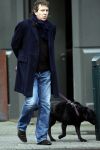 Amsterdam 27 januari 2007
Robert ten Brink met hond het winkelen op de cornelis schuytstraat