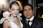 Amsterdam 23 januari 2007
Opening Fashion week in de westergas fabriek.Sanne Nijhof met Rodrigo Otazu