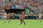 Munchen, 25 Juni 1988 Finale Europees Kampioenschap 1988
Nederland-Rusland met een eindstand van 2-0
Ruud Gullit 
EK 1988