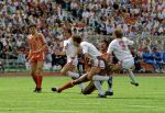 Munchen, 25 Juni 1988 Finale Europees Kampioenschap 1988
Nederland-Rusland met een eindstand van 2-0
Ruud Gullit 
EK 1988