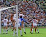 Munchen, 25 Juni 1988 Finale Europees Kampioenschap 1988
Nederland-Rusland met een eindstand van 2-0
Ruud Gullit 
EK 1988