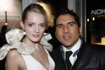 Amsterdam 23 januari 2007
Opening Fashion week in de westergas fabriek.Sanne Nijhof met Rodrigo Otazu