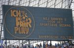 Munchen, 25 Juni 1988 Finale Europees Kampioenschap 1988
Nederland-Rusland met een eindstand van 2-0
Scorebord met daarop tekst voor de Nederlandse supporters
EK 1988