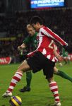 Eindhoven, 24 Februari 2007 Kompetitiewedstrijd PSV-FC Groningen, eindstand 1-0 Seizoen 2006/2007
Sun Xiang in duel met Martijn Meerdink