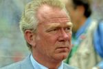 Munchen, 25 Juni 1988 Finale Europees Kampioenschap 1988
Nederland-Rusland met een eindstand van 2-0
De coach van het Russisch elftal, de inmiddels in 2002 overleden trainer Valeri Lobanovski