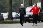 Amsterdam 1 februari 2007
Wessel v Diepen en Daphne Bunskoek kussend. 
Daarna gaat wessel wandelen in het vondelpark.