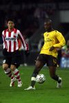 Eindhoven, 20 Februari 2007
1e eindronde Championsleague wedstrijd PSV-FC Arsenal, eindstand 1-0 Seizoen 2006/2007
William Gallas met als achtervolger Sun Xiang, de eerste Chinees die mee doet als voetballer bij de Champions League in Europa