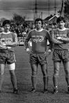 Overpelt 1982
Oud PSV-er Willy v d Kuylen spelend voor vv Overpelt in Belgie met Tommy Smolders en Willy Scheepers