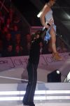 Baarn 26 januari 2007
Winston Gerrschtanowitz bij sterren dansen op het ijs van RTL. Zijn vader en Renate Verbaan zitten op de tribune.