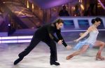 Baarn 26 januari 2007
Winston Gerrschtanowitz bij sterren dansen op het ijs van RTL. Zijn vader en Renate Verbaan zitten op de tribune.