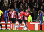 Eindhoven, 25 Februari 2010
1/8 Finale Uefa Europa League PSV-HSV, eindstand 3-2
PSV uitgeschakeld op basis van uit gescoorde doelpunten
Balazs Dzsudzsak krijgt in een halve minuut 2x geel, dus rood
Foto Junior Smulders