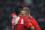 Eindhoven, 25 Februari 2010
1/8 Finale Uefa Europa League PSV-HSV, eindstand 3-2
PSV uitgeschakeld op basis van uit gescoorde doelpunten
Balazs Dzsudzsak scoort 2-0
Foto Junior Smulders