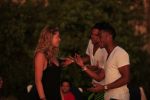 Curacao 9 januari 2010
Doutzen Kroes met haar nieuwe vriend dj Sunnery james op het mooiste strandje van Curacao genaamd Port Marie.
Peter Smulders bv