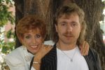 Trea Dobbs met haar overleden partner Hans Mortel  + 4 Februari. 2010 )