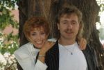 Trea Dobbs met haar overleden partner Hans Mortel  + 4 Februari. 2010 )