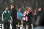 Eindhoven, 24 Februari 2011
Uefacup wedstrijd PSV-OSC Lille, eindstand 3-1
Balazs Dzsudzsak samen met trainer Fred Rutten
Foto Junior Smulders