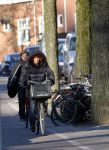 Amsterdam 28 januari 2011
Chazia Mourali op de fiets.
Peter Smulders bv