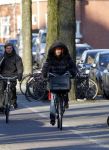 Amsterdam 28 januari 2011
Chazia Mourali op de fiets.
Peter Smulders bv