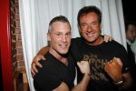 Uitgeest 17 januari 2011
Nieuwjaarsreceptie Henk Geels in Bobs saloon. Gerard Joling met personal trainer
Peter Smulders bv