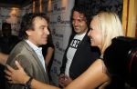 Uitgeest 17 januari 2011
Nieuwjaarsreceptie Henk Geels in Bobs saloon. Marco en Leontien Borsato met Denise Boekhof en haar vriend
Peter Smulders bv
