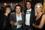 Uitgeest 17 januari 2011
Nieuwjaarsreceptie Henk Geels in Bobs saloon. Marco en Leontien Borsato met Denise Boekhof en haar vriend
Peter Smulders bv