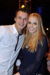 Hilversum 30 januari 2011
Nationale songfestival met de 3J's in studio 21. Monique Smit met vriend
Peter Smulders bv