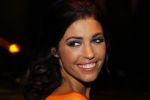 Hilversum 30 januari 2011
Yolanthe Sneijder Cabau presenteert het nationale songfestival en Wesley en Jessey Sneijder kijken trots toe.
Peter Smulders bv