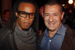 Amsterdam 28 januari 2012
Modeshow supertrash in de passenger terminal. Edgar Davids met Ronald kahn
Peter Smulders bv