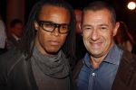 Amsterdam 28 januari 2012
Modeshow supertrash in de passenger terminal. Edgar Davids met Ronald kahn
Peter Smulders bv