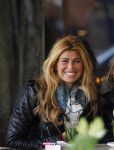 Amsterdam 17 januari 2012
Carlijn de Vries en Estelle Gullit op terras.
Peter Smulders bv