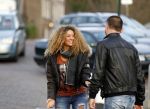 Naarden 14 januari 2012
Fajah Lourens voor het eerst gefotografeerd met haar nieuwe vriend Eelko v Kooten bij het arsenaal.
Peter Smulders bv