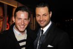 Amsterdam 28 januari 2012
AIFW fashion week met div bn ers bij div shows. Fred v Leer met Morris
Peter Smulders bv