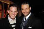 Amsterdam 28 januari 2012
AIFW fashion week met div bn ers bij div shows. Fred v Leer met Morris
Peter Smulders bv
