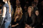 Amsterdam 28  januari 2012
Modeshow Tony Cohen tijdens de IAFW. Frederique v d Wal met dochter
Peter Smulders bv