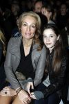Amsterdam 28  januari 2012
Modeshow Tony Cohen tijdens de IAFW. Frederique v d Wal met dochter
Peter Smulders bv