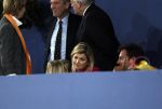 Amsterdam 21 januari 2012
Prinses Maxima prins Willem Alexander en Amalia Alexia en Ariane op bezoek bij jumping Amsterdam. Gerard Joling met Maxima en de prinsesjes
Peter Smulders bv