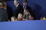 Amsterdam 21 januari 2012
Prinses Maxima prins Willem Alexander en Amalia Alexia en Ariane op bezoek bij jumping Amsterdam. Gerard Joling met Maxima en de prinsesjes
Peter Smulders bv